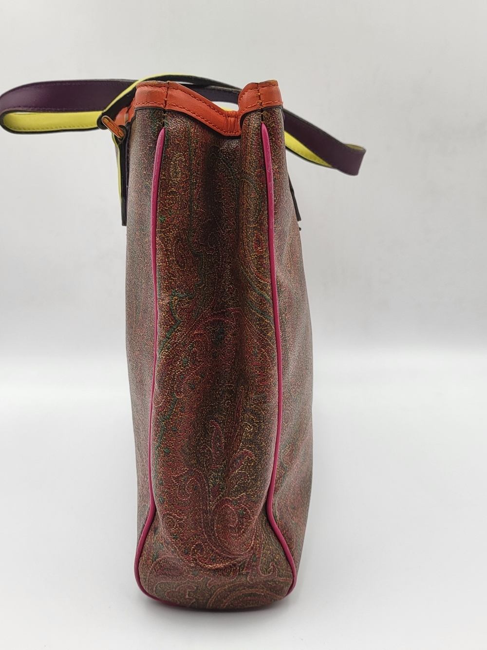 Etro Multicolor Paisley Pattern MM Tote Bag. Authentic.. - Picture 2 of 16